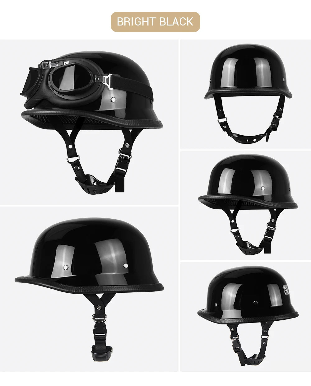German Motorcycle Helmet