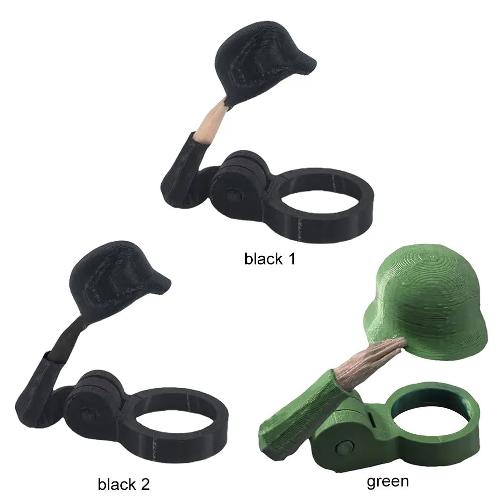 Soldier Salute Beer Bottle Cover