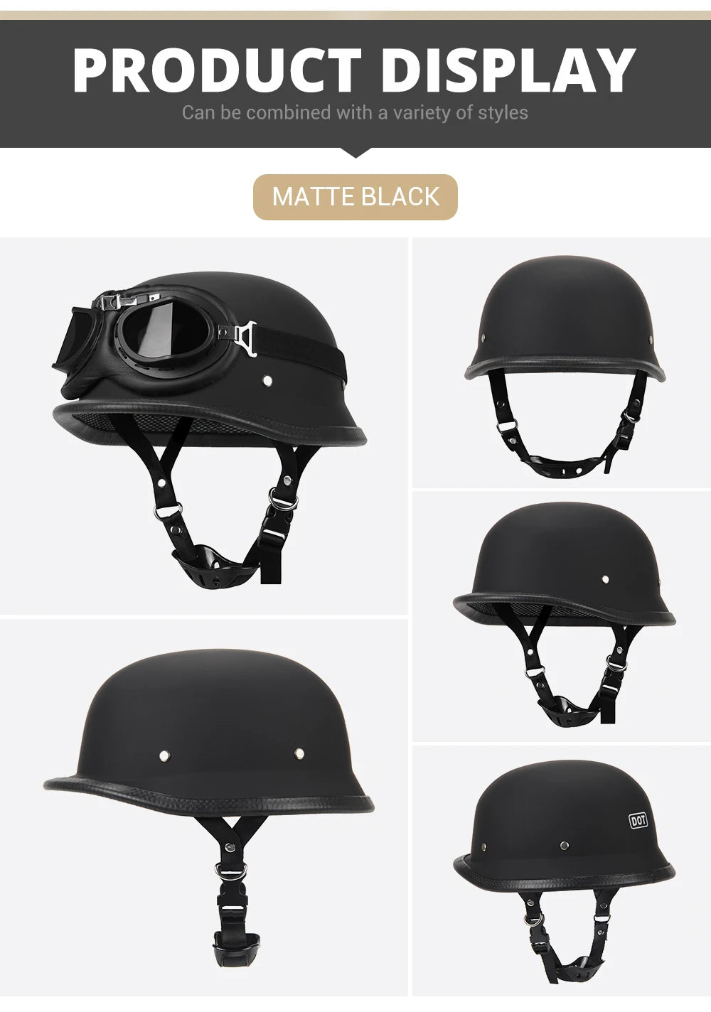 German Motorcycle Helmet