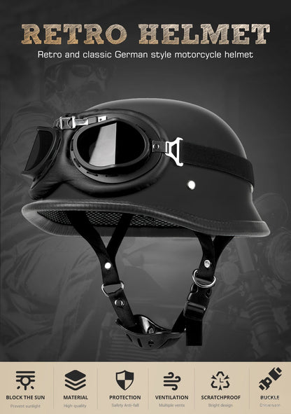 German Motorcycle Helmet
